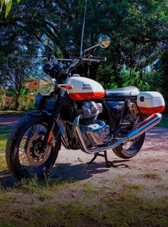 Alforjes em fibra - BM0500 Royal Enfield Interceptor