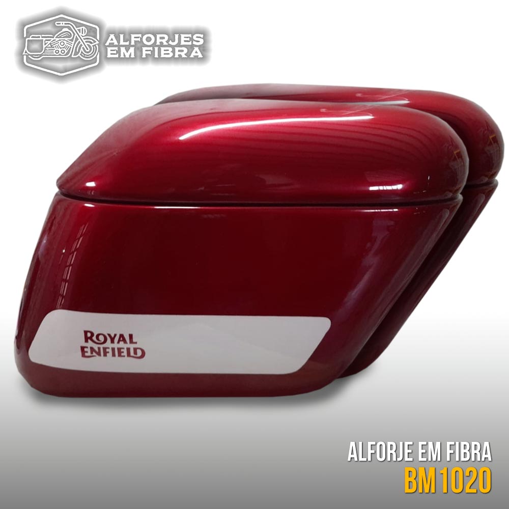 Alforjes em fibra - BM1020 Royal Enfield Alforjes em fibra - BM1020 Royal Enfield