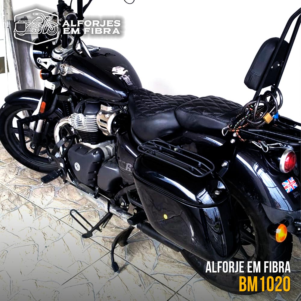 Alforjes em fibra - BM1020 Royal Enfield Alforjes em fibra - BM1020 Royal Enfield