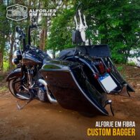 Alforjes em fibra - Custom Bagger