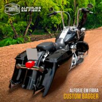 Alforjes em fibra - Custom Bagger