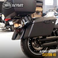 Alforjes em fibra - Custom 40