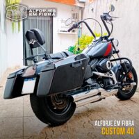 Alforjes em fibra - Custom 40